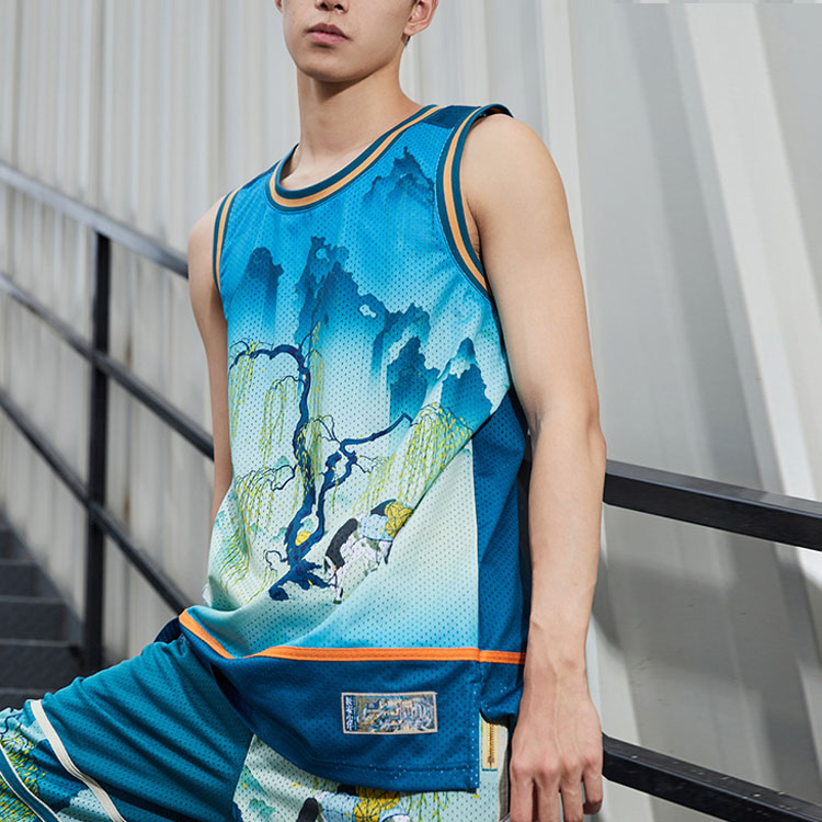 Li Ning Sports Basketball Collection Basketball Jersey Men’s