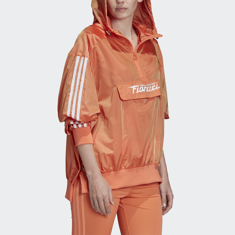 Женская куртка adidas originals x FIORUCCI (розовый) — фото 5