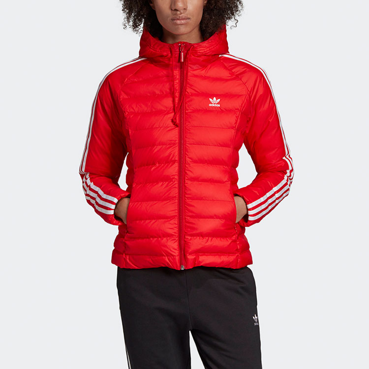 Женская куртка adidas originals Slim Jacket (красный) — фото 3