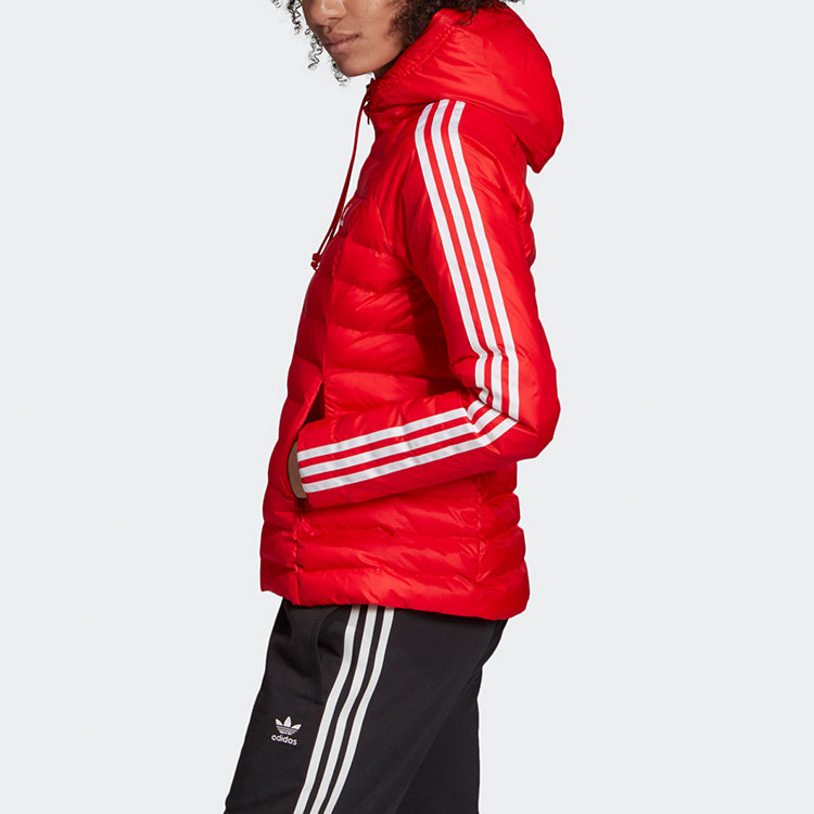 Женская куртка adidas originals Slim Jacket (красный) — фото 4