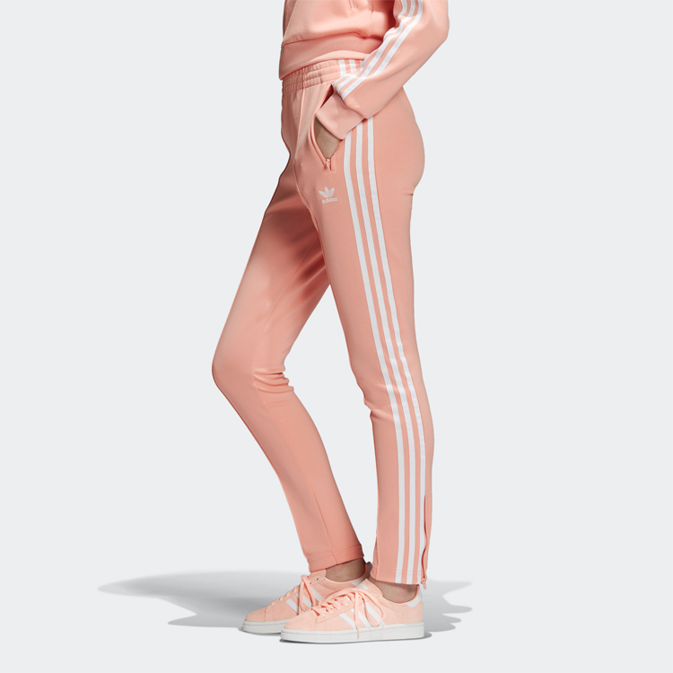Женские штаны adidas originals SST Track Pants (серые) — фото 6