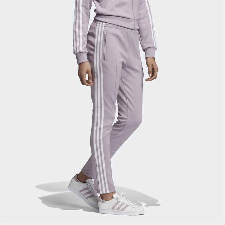 Женские штаны adidas SST (розово-серые) — фото 6