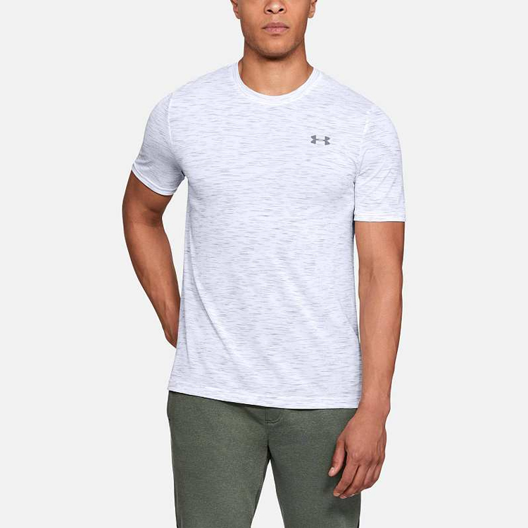 Мужская футболка Under Armour Under Armour T (белая) — фото 3