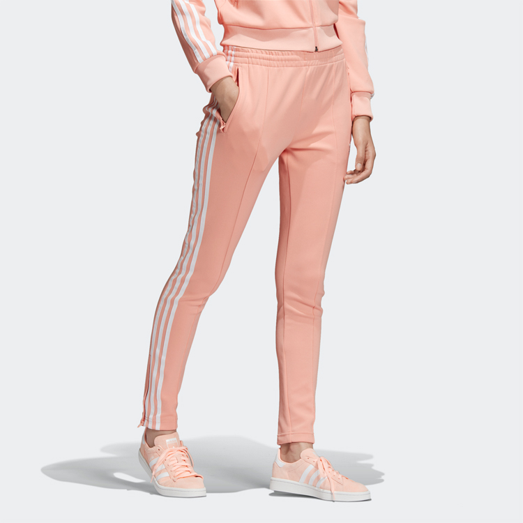 Женские штаны adidas originals SST Track Pants (серые) — фото 5