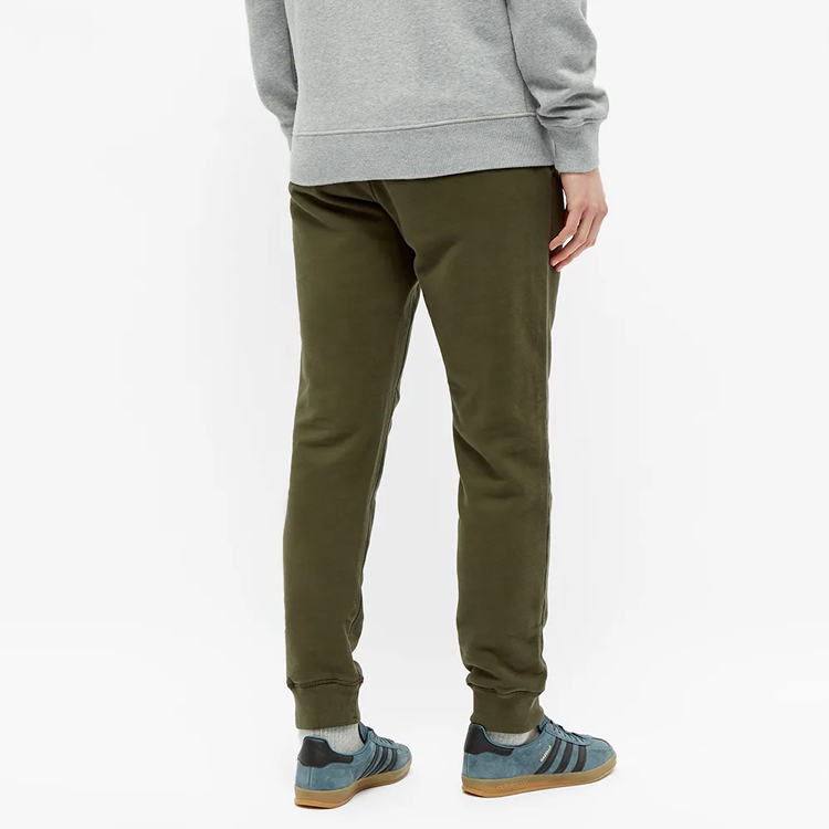 Мужские штаны STONE ISLAND (темно-зеленые) — фото 4