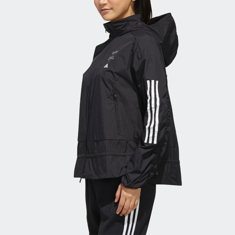 Женская куртка adidas (черная) — фото 5
