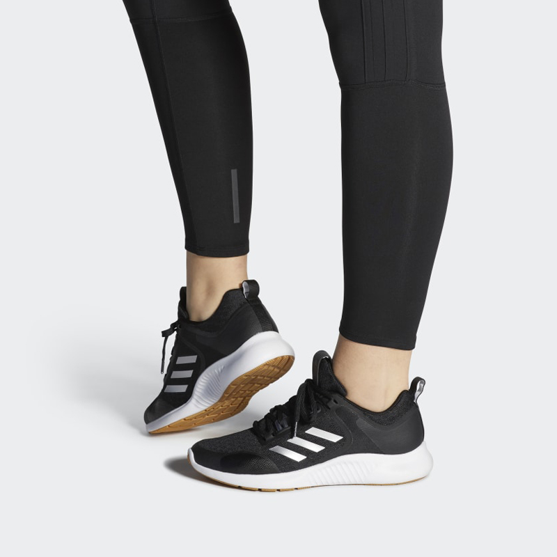 Женские кроссовки adidas Edgebounce 1.5 (черно-белые) — фото 7
