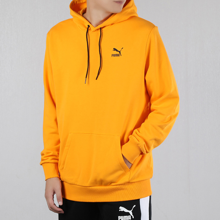 Мужское худи PUMA Trend Aop (желтое) — фото 5