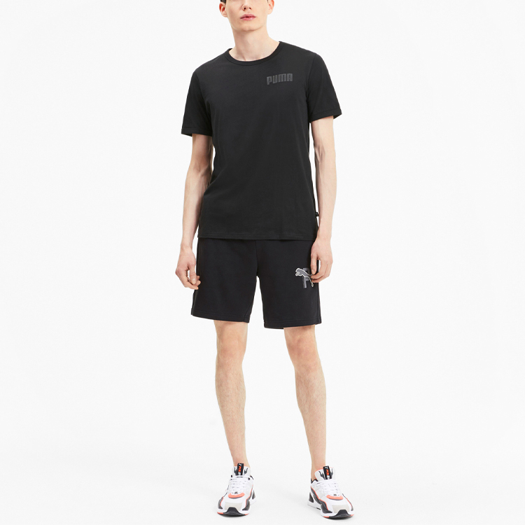 Мужская футболка PUMA (черная) — фото 3