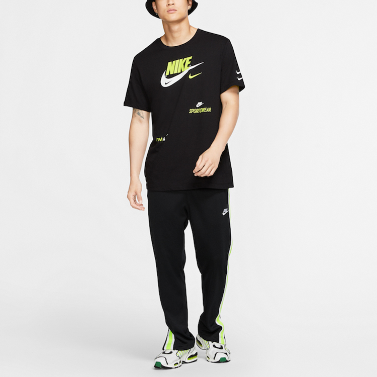 Мужская футболка Nike (черный) — фото 3