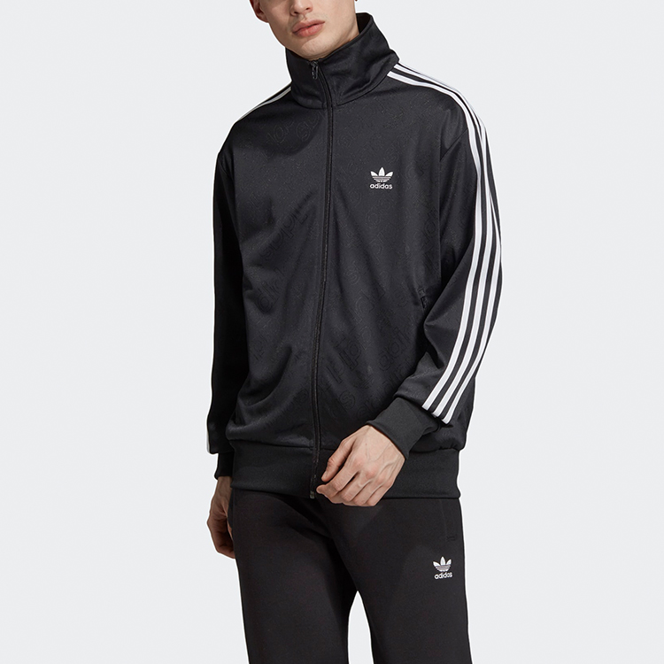 Мужская куртка adidas originals (черная) — фото 3