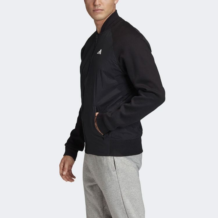 Мужская куртка adidas M Vrct Tiger (черная) — фото 5