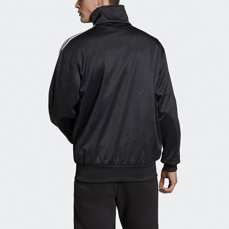 Мужская куртка adidas originals (черная) — фото 4