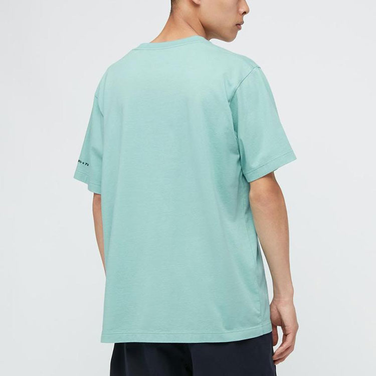 Футболка UNIQLO x Keith Haring (зеленая) — фото 4