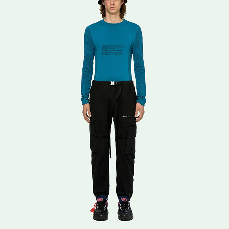 Мужские брюки OFF-WHITE FW20 (черные) — фото 4