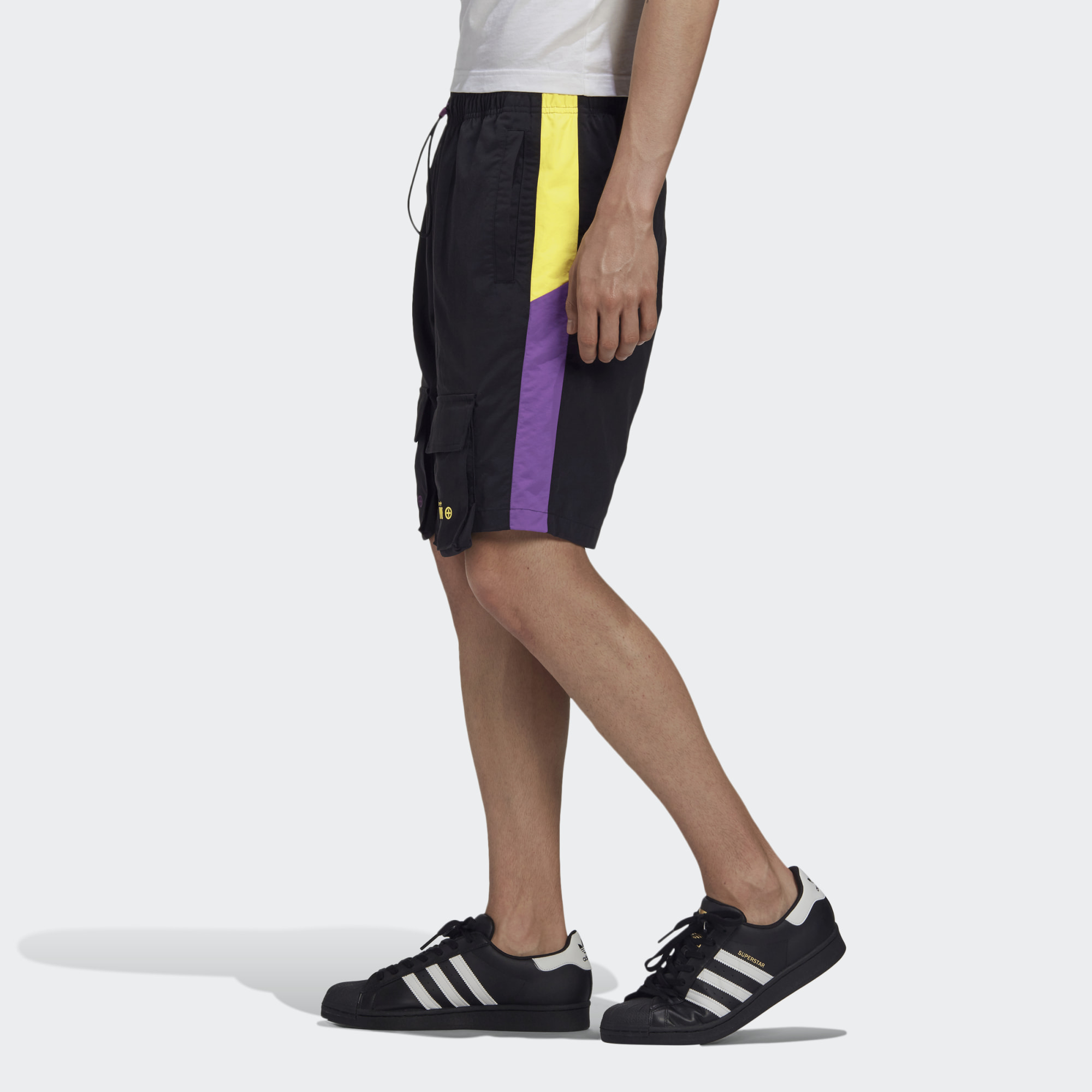 Мужские шорты adidas originals Adiprene Short (черные) — фото 5