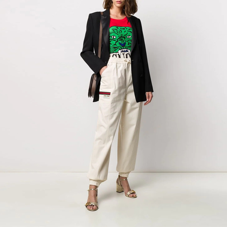 Женские штаны Gucci (белые) — фото 2