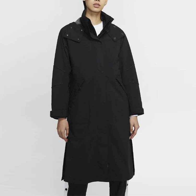 Женская куртка Nike Sportswear City Ready (черная) — фото 6