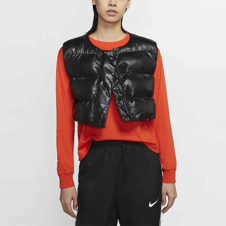 Женская куртка Nike Sportswear City Ready (черная) — фото 5