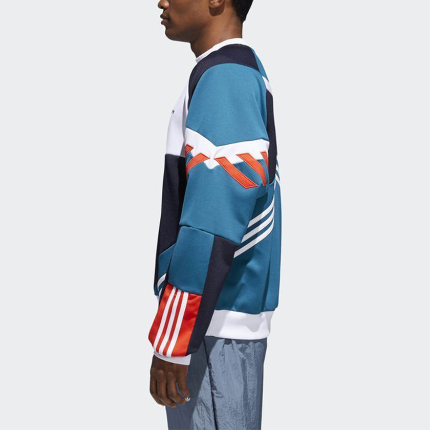 Мужское худи adidas originals Logo (разноцветное) — фото 4