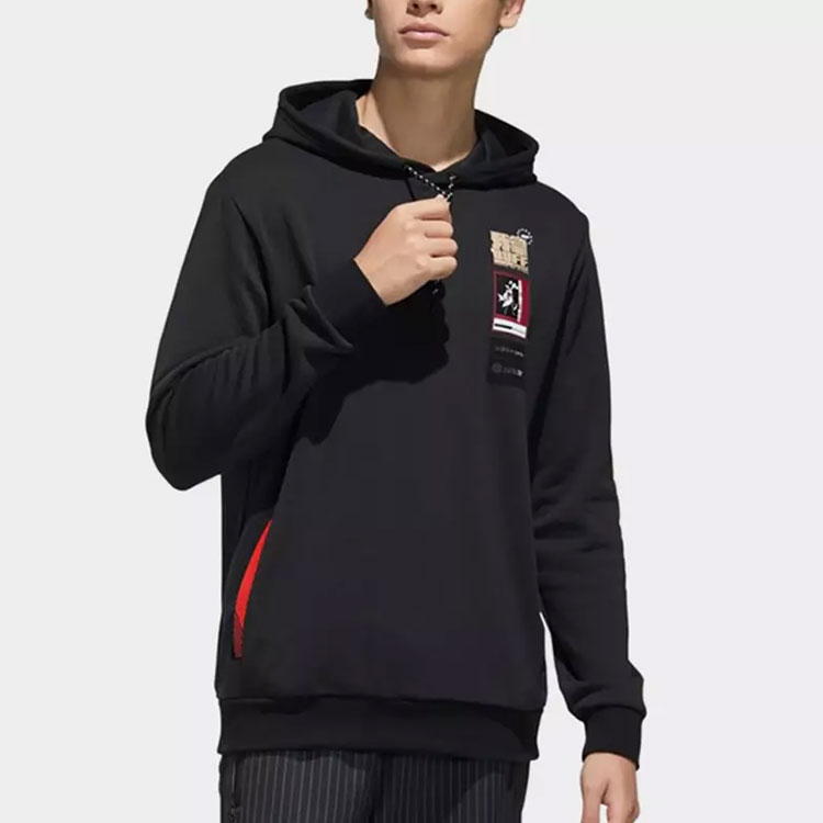Мужское худи adidas neo x Honor of Kings (черное) — фото 3