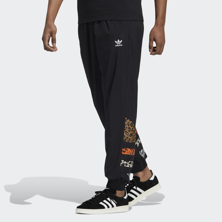 Мужские штаны adidas originals x Atmos (черные) — фото 3