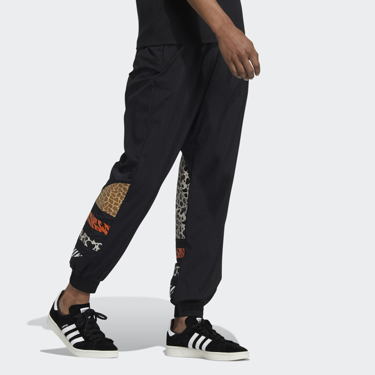 Мужские штаны adidas originals x Atmos (черные) — фото 5