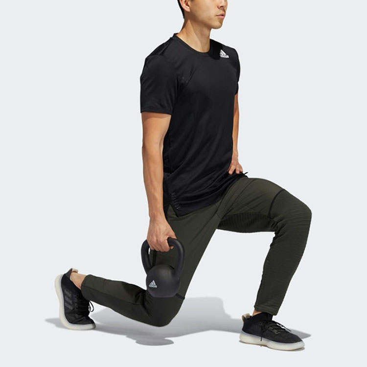 Мужская футболка adidas (черный) — фото 3