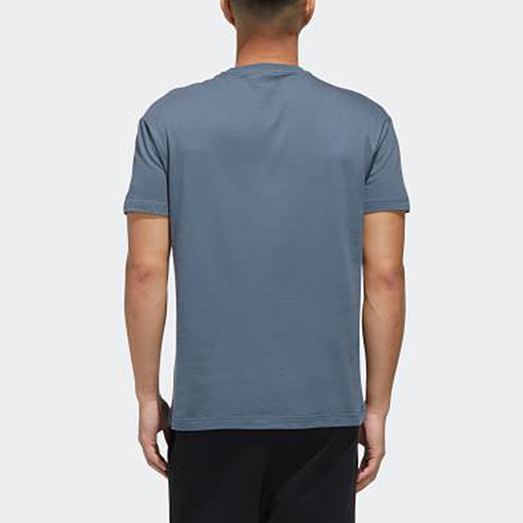 Мужская футболка Nike T (синяя) — фото 5