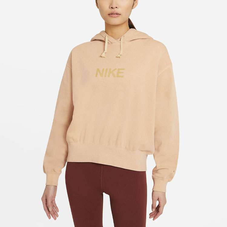Женское худи Nike Sportswear (желтое) — фото 5