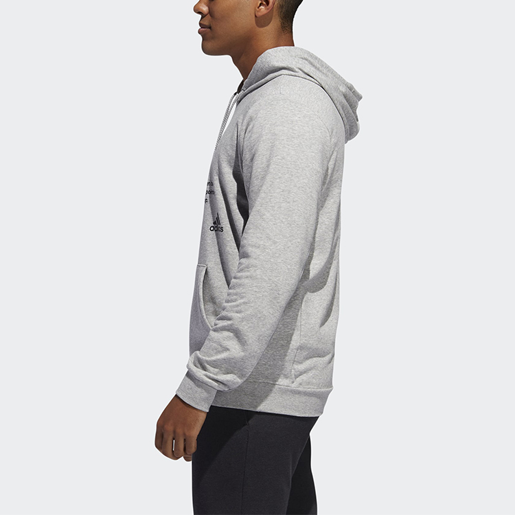 Мужское худи adidas Definition Hdy (серое) — фото 5