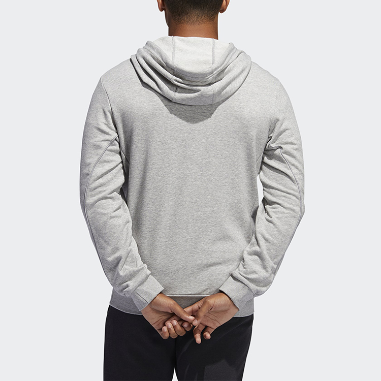 Мужское худи adidas Definition Hdy (серое) — фото 4