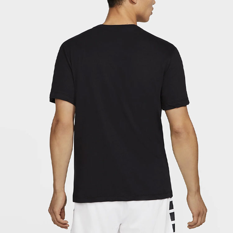 Мужская футболка Nike Dri-fit Lebron (черная) — фото 4