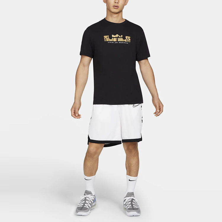 Мужская футболка Nike Dri-fit Lebron (черная) — фото 3