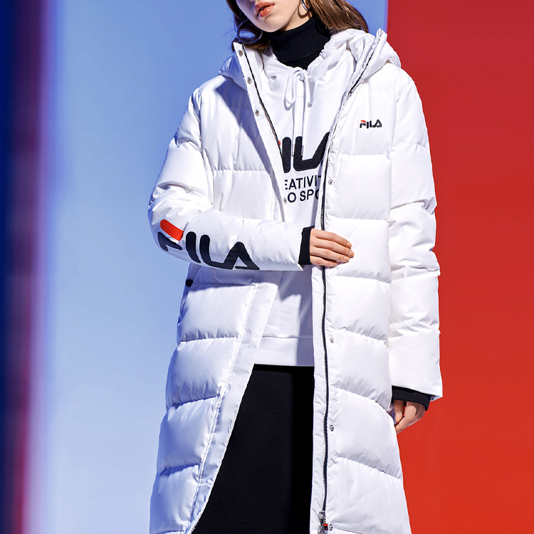 Женская куртка Fila ORIGINALE (белый) — фото 3