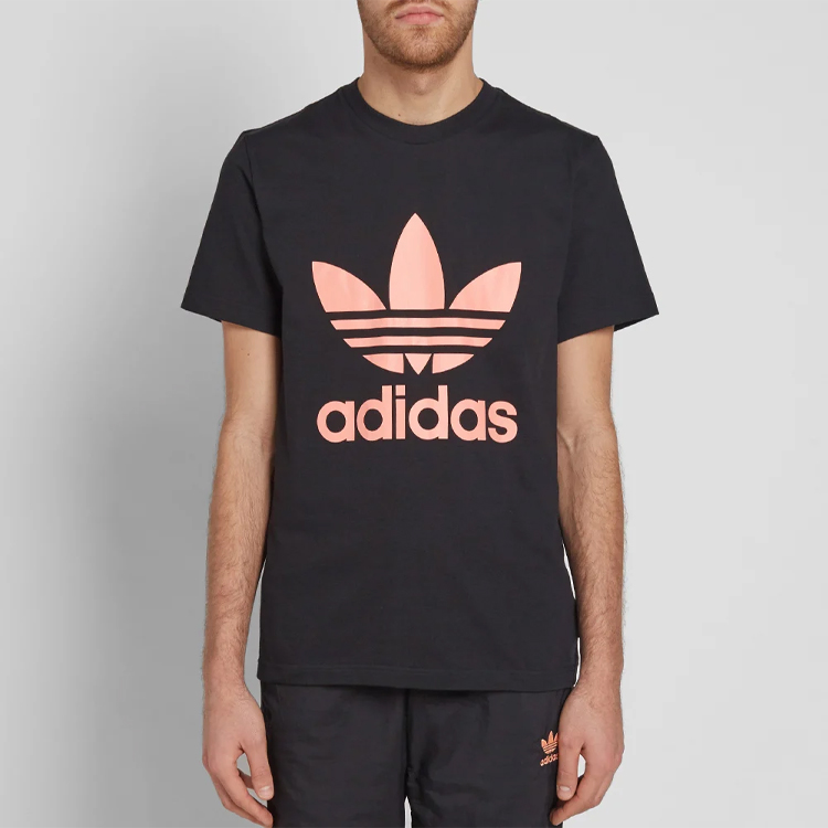 Мужская футболка adidas originals (черная) — фото 2