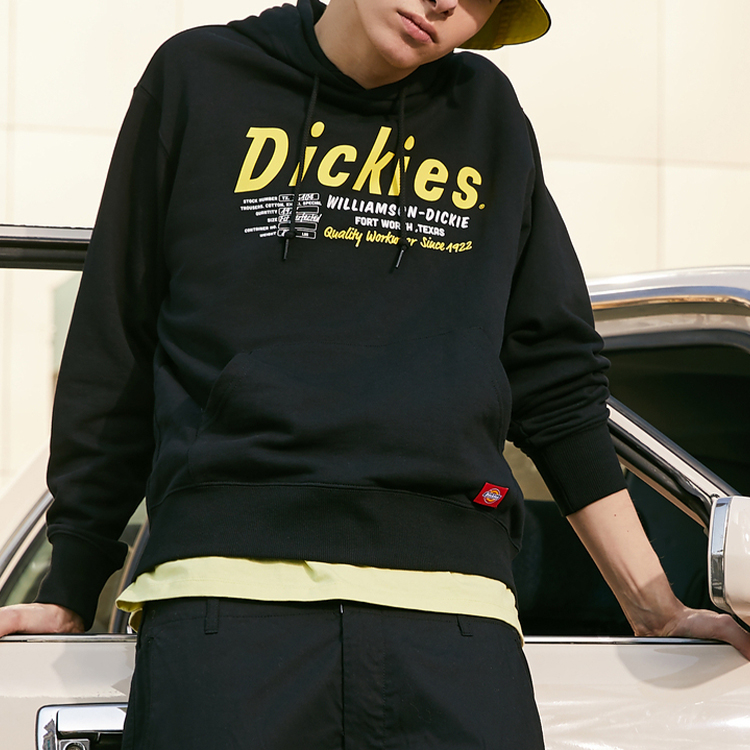 Мужские худи Dickies (черное) — фото 5