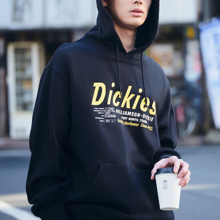 Мужские худи Dickies (черное) — фото 3