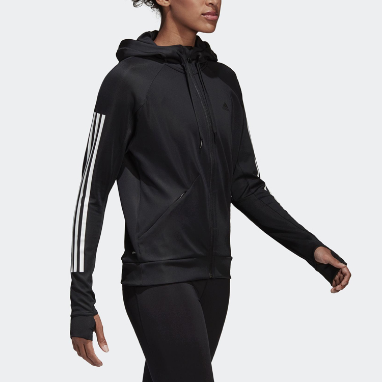 Женская куртка adidas (черная) — фото 3