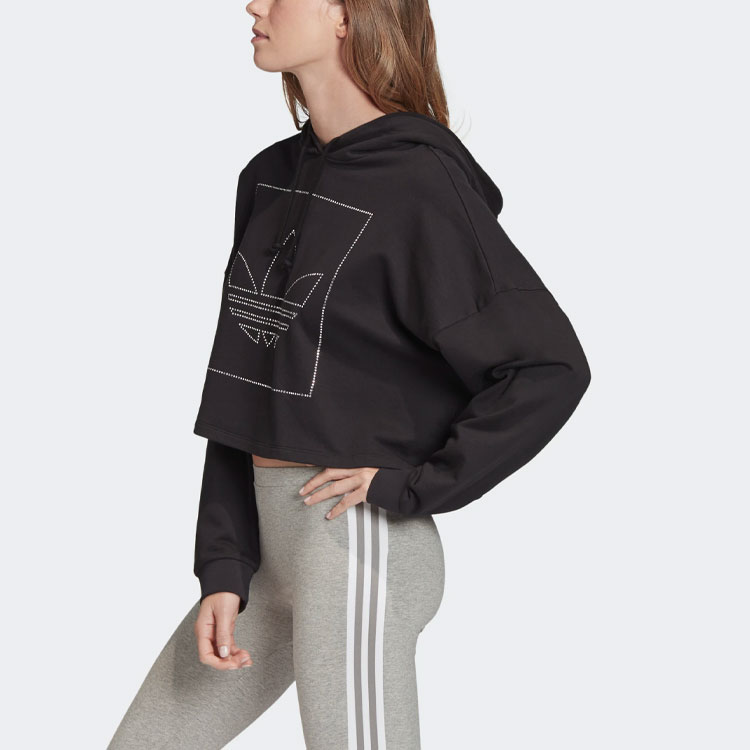 Женское худи adidas originals (черная) — фото 6