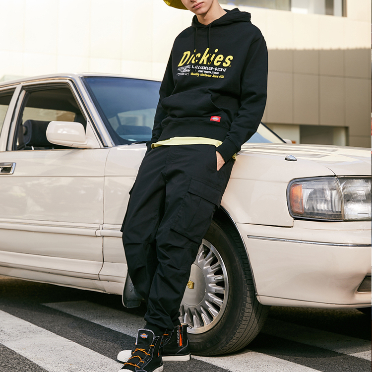 Мужские худи Dickies (черное) — фото 4