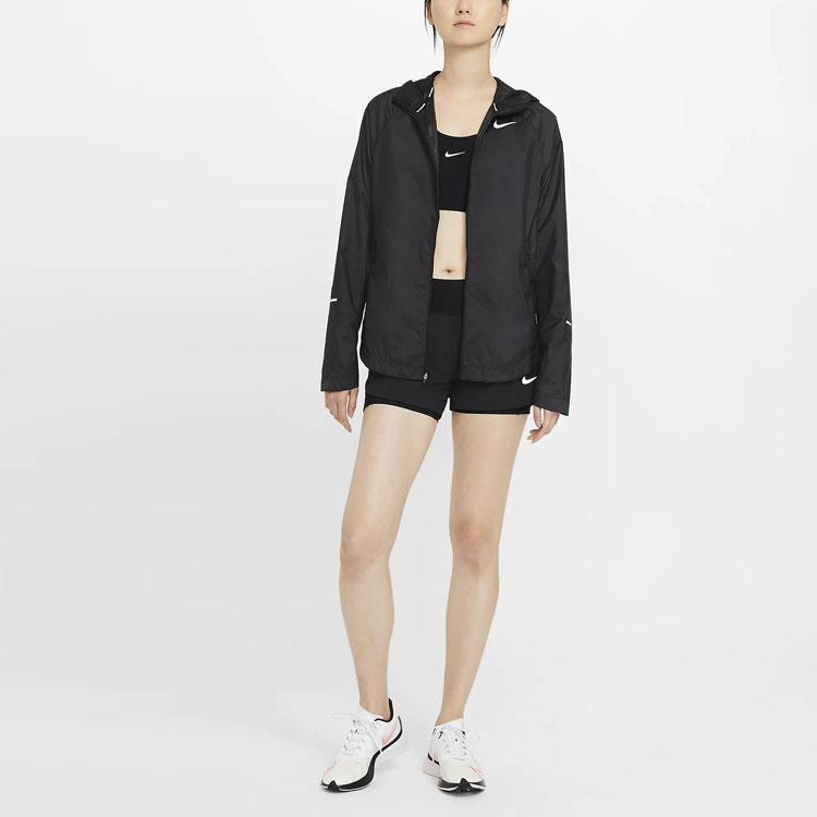 Женские шорты Nike Eclipse 2-in-1 (черный) — фото 3