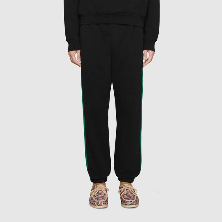 Штаны Gucci x SS21 (черные) — фото 6