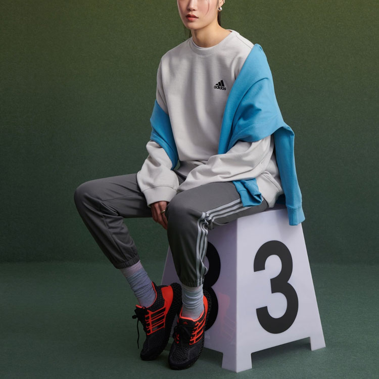Мужские брюки adidas Pants (светло-серые) — фото 5