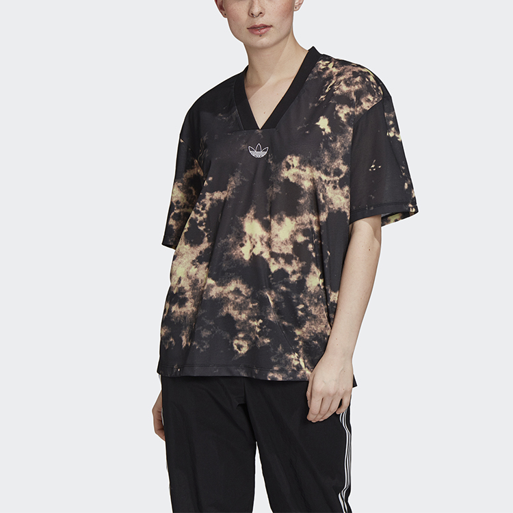 Женская футболка adidas Aop Tshirt (разноцветная) — фото 6