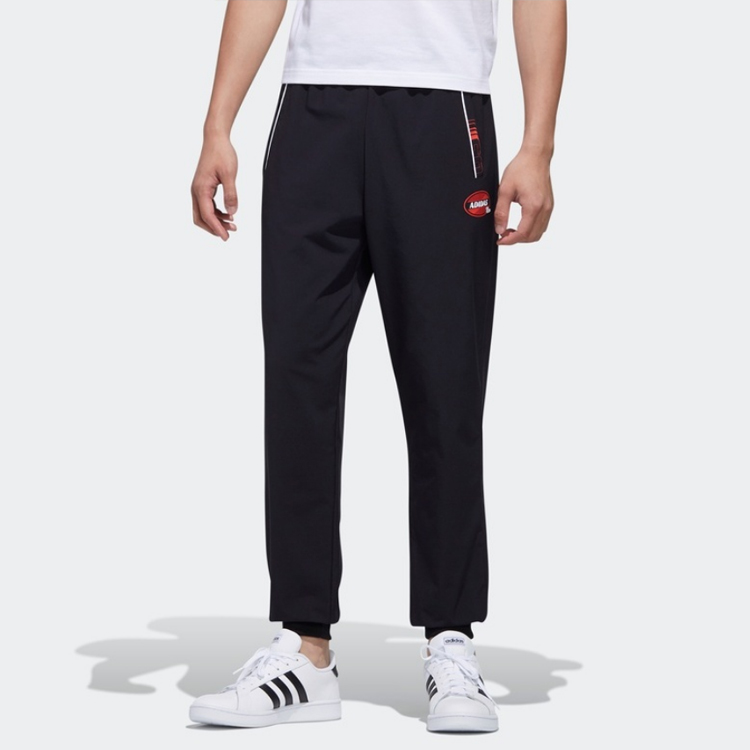 Мужские штаны adidas neo (черные) — фото 3