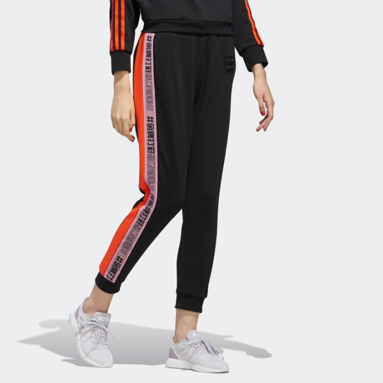 Женские спортивные брюки adidas neo (черные) — фото 5