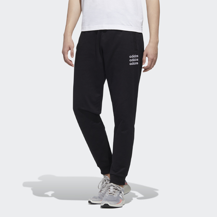 Мужские штаны adidas neo (черные) — фото 5