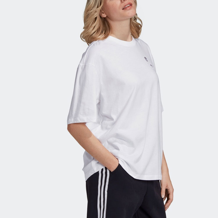 Женская футболка adidas originals T (белый) — фото 5