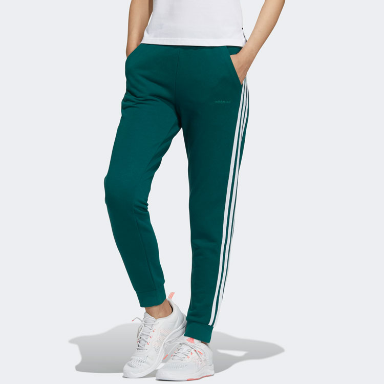 Женские штаны adidas neo (темно-зеленые) — фото 4